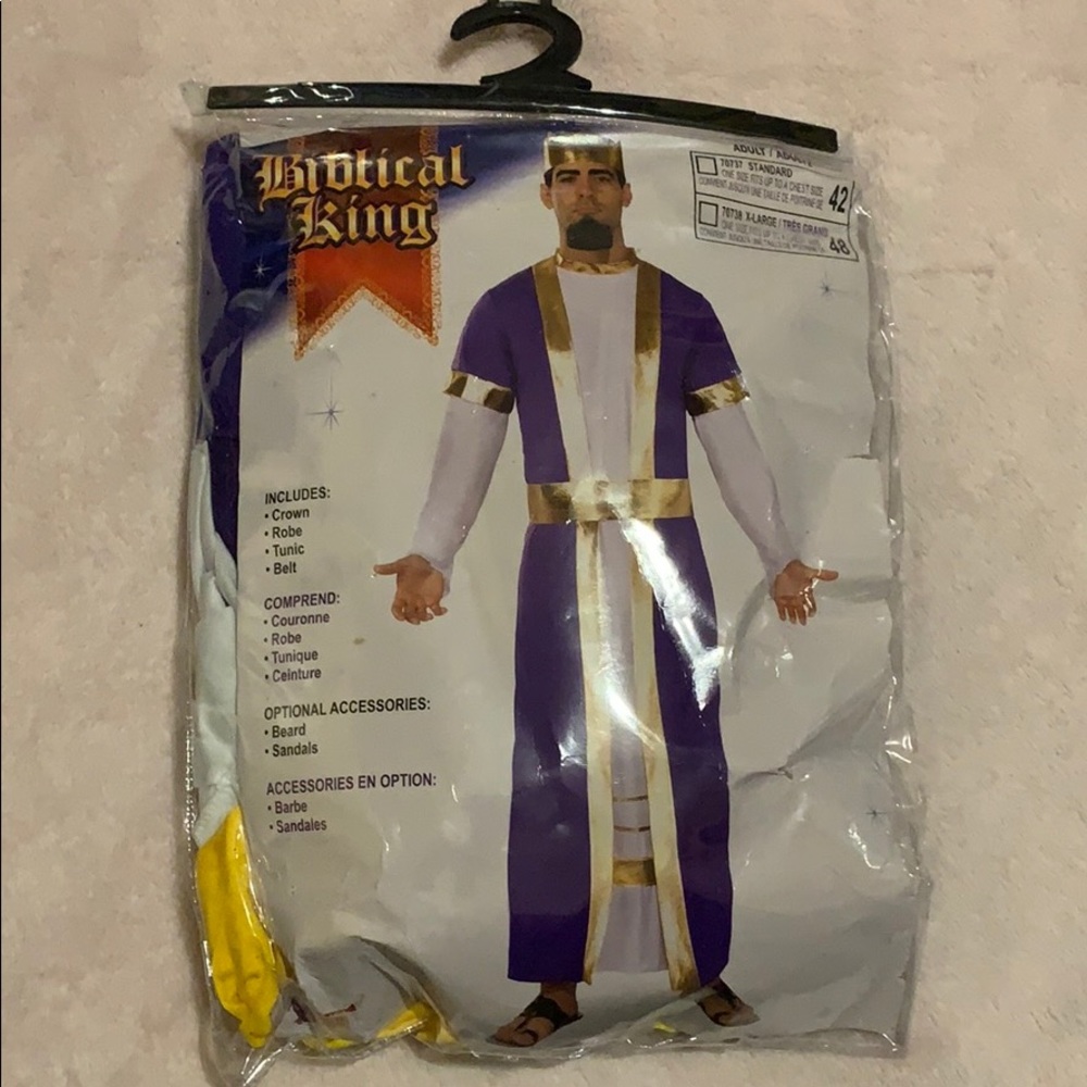 Biblical king Costume for men